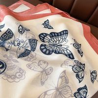 Women's Elegant Simple Style Butterfly Polyester Scarf main image 4