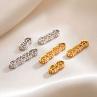 1 Piece Sterling Silver Zircon Infinity Casual Simple Style Classic Style main image 1