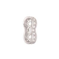1 Piece Sterling Silver Zircon Infinity Casual Simple Style Classic Style main image 5