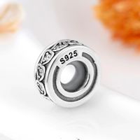 Sweet Simple Style Heart Shape Rose Snake Sterling Silver Epoxy Inlay Zircon Jewelry Accessories main image 8