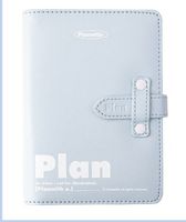 1 Piece Letter Learning School Pu Leather Casual Vacation Notebook main image 4