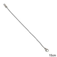 1 Piece Stainless Steel Solid Color Extension Chain Simple Style sku image 3