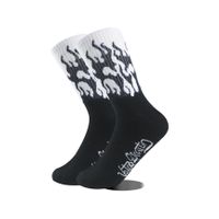Unisex Hip-hop Flame Cotton Ankle Socks A Pair sku image 8