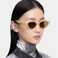 Ig Style Simple Style Solid Color Pc Cat Eye Full Frame Women's Sunglasses main image 2