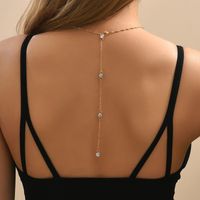 Simple Style Geometric Solid Color Alloy Plating Women's Pendant Necklace sku image 1