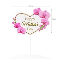 Mother's Day Sweet Letter Heart Shape Flower Paper Casual Daily Party Decorative Props main image 4