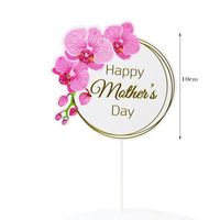 Mother's Day Sweet Letter Heart Shape Flower Paper Casual Daily Party Decorative Props main image 2