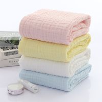Casual Vacation Solid Color Cotton Bath Towels Bath Towel main image 6
