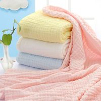 Casual Vacation Solid Color Cotton Bath Towels Bath Towel main image 2