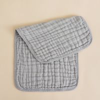 Simple Style Solid Color Cotton Burp Cloths Baby Accessories sku image 4