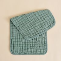 Simple Style Solid Color Cotton Burp Cloths Baby Accessories sku image 3