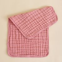Simple Style Solid Color Cotton Burp Cloths Baby Accessories sku image 2