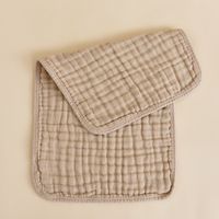 Simple Style Solid Color Cotton Burp Cloths Baby Accessories sku image 7
