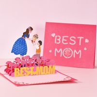 Mother's Day Cute Letter Paper Daily Date Festival Card sku image 1