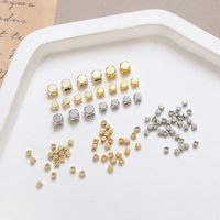 10 Pieces Diameter 3mm Diameter 4mm Diameter 5mm Copper Solid Color Beads main image 4