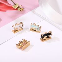 10 Pcs/package Simple Style Sewing Machine Alloy Enamel Inlay Jewelry Accessories main image 5