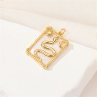 1 Piece Simple Style Human Copper Plating Inlay Jewelry Accessories main image 5