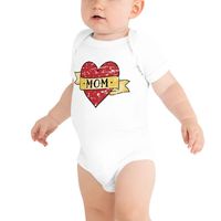 Cute Letter Heart Shape Cotton Baby Rompers main image 3