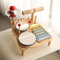 Building Toys Baby(0-2years) Color Block Wood Toys sku image 1
