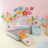 Mother's Day Pastoral Flower Paper Casual Daily Party Card main image 1