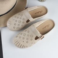 Women's Casual Solid Color Round Toe Fashion Sandals sku image 5