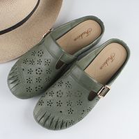 Women's Casual Solid Color Round Toe Fashion Sandals sku image 7