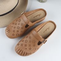 Women's Casual Solid Color Round Toe Fashion Sandals sku image 4