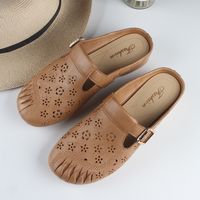 Women's Casual Solid Color Round Toe Fashion Sandals sku image 3