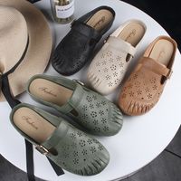 Women's Casual Solid Color Round Toe Fashion Sandals main image 3