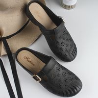 Women's Casual Solid Color Round Toe Fashion Sandals main image 4