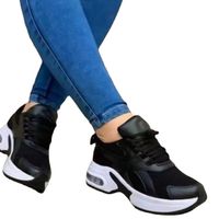Women's Sports Solid Color Round Toe Sports Shoes main image 3