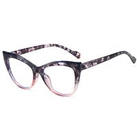 Elegant Retro Lady Leopard Ac Cat Eye Full Frame Optical Glasses main image 5