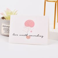 Fabrik Zur Verfügung Gestellt Einfache Grußkarten Mit Umschlag Bäckerei-stil Geburtstag Karten Und Ich Danke-sie Karten sku image 1