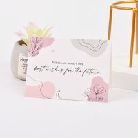 Fabrik Zur Verfügung Gestellt Einfache Grußkarten Mit Umschlag Bäckerei-stil Geburtstag Karten Und Ich Danke-sie Karten sku image 2