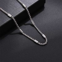 Hip-hop Geometric Stainless Steel Unisex Necklace main image 5