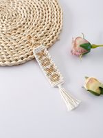 Einfacher Stil Brief Baumwolle Stricken Quaste Valentinstag Taschenanhänger main image 9