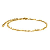 IG Style Vacation Geometric 201 Stainless Steel Plating 18K Gold Plated Women's Anklet main image 8