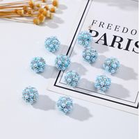 1 Piece Original Design Solid Color Rhinestone Knitting Jewelry Accessories main image 6