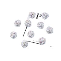 1 Piece Original Design Solid Color Rhinestone Knitting Jewelry Accessories main image 4