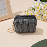 Women's Solid Color Polyester Side Zipper Wallets main image 5