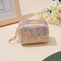 Women's Solid Color Polyester Side Zipper Wallets main image 2