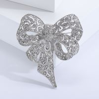 Elegant Bow Knot Alloy Women's Brooches sku image 1