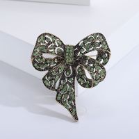 Elegant Bow Knot Alloy Women's Brooches sku image 3