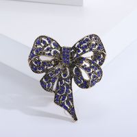 Elegant Bow Knot Alloy Women's Brooches sku image 4