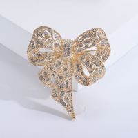 Elegant Bow Knot Alloy Women's Brooches sku image 8