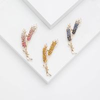 Simple Style Grain Alloy Women's Brooches main image 1