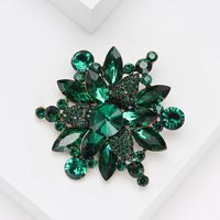 Lady Flower Alloy Inlay Artificial Crystal Women's Brooches main image 5