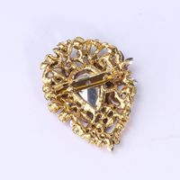 Elegant Water Droplets Alloy Inlay Rhinestones Women's Brooches main image 3