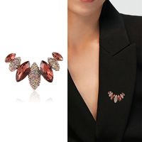 Lady Flower Alloy Inlay Artificial Crystal Women's Brooches main image 5