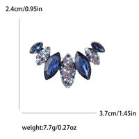 Lady Flower Alloy Inlay Artificial Crystal Women's Brooches main image 2